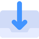 Icon of a download arrow